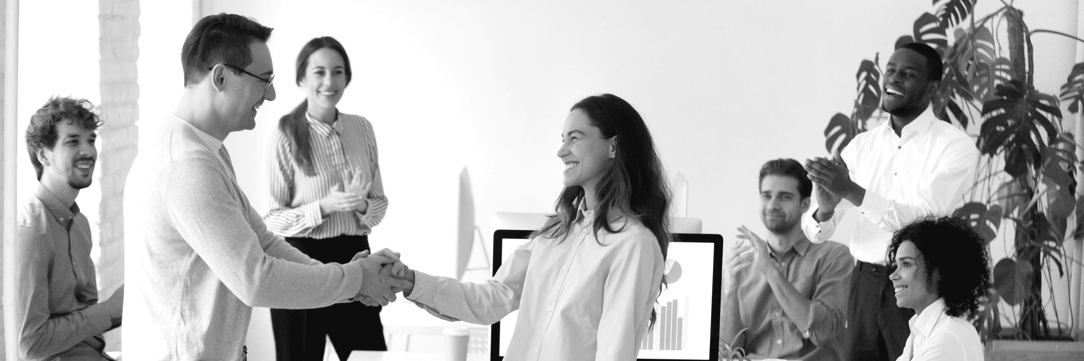 Team collaboration on financial planning documents